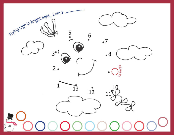 20 Little Dots Activity Book for Kids Ages 3-5
