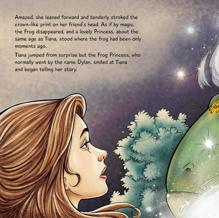 The Princess and the Frog - Story Book For Children In English Ages 5 to 8