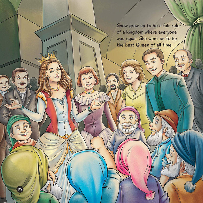 Snow White and the Seven Dwarfs Story Book (Fairy Tales) For Kids Ages 5 to 8