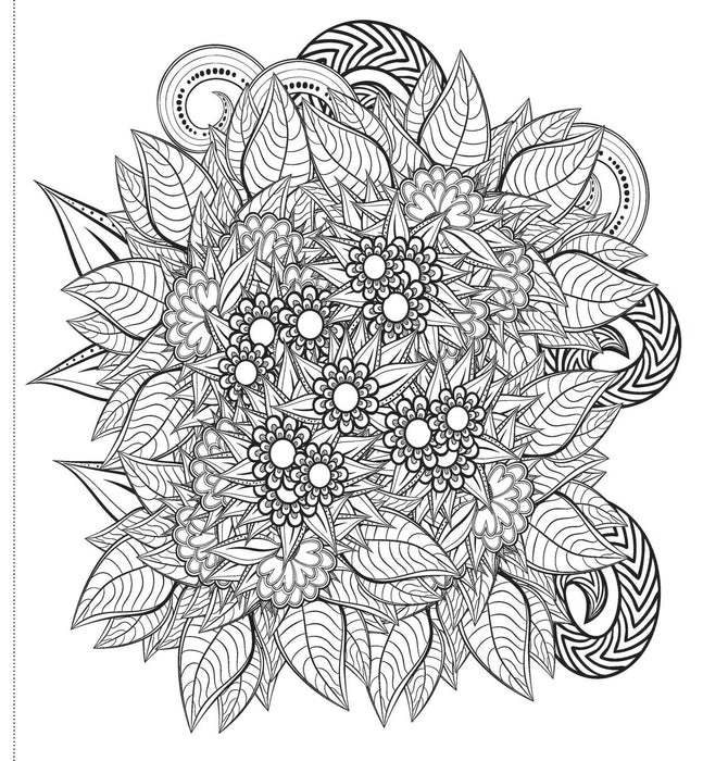 Let It Bloom (Expressions) : Designs Activity Book For Children & Young Adults