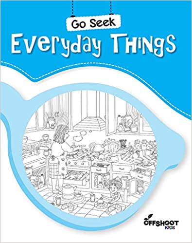 Everyday Things Activity Book For Kids & Young Adult - Indoor and Outdoor Scenes