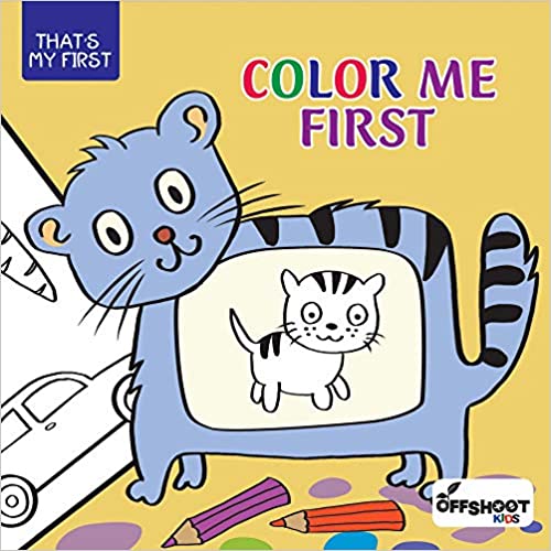 Color Me First - Coloring Activity Book For Children Ages 3 to 5