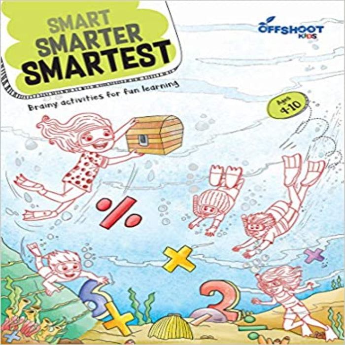 Smart Smarter Smartest Workbook For Children Ages 5-6 - Graded Activities For Kids