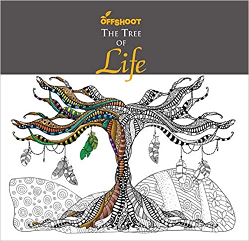 The Tree Of Life (Expressions) Book For Creative Coloring, De-stress and Express Creativity