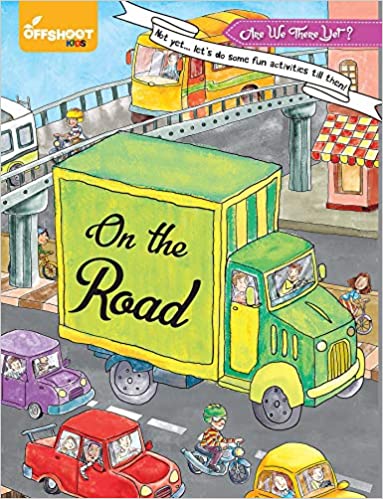 On the Road - Variety of Activities For Mazes and Puzzles Books For Children