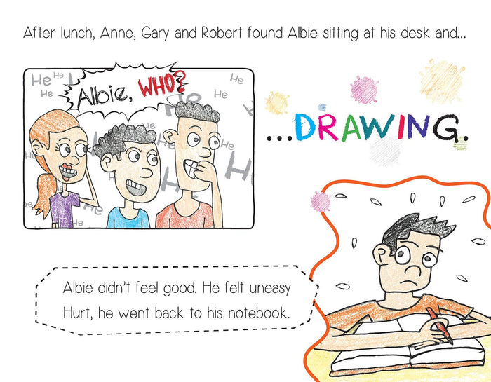Albie, Who! - English Activity Book For Kids For Ages 8 to 11 - Picture, Story & Parents Book