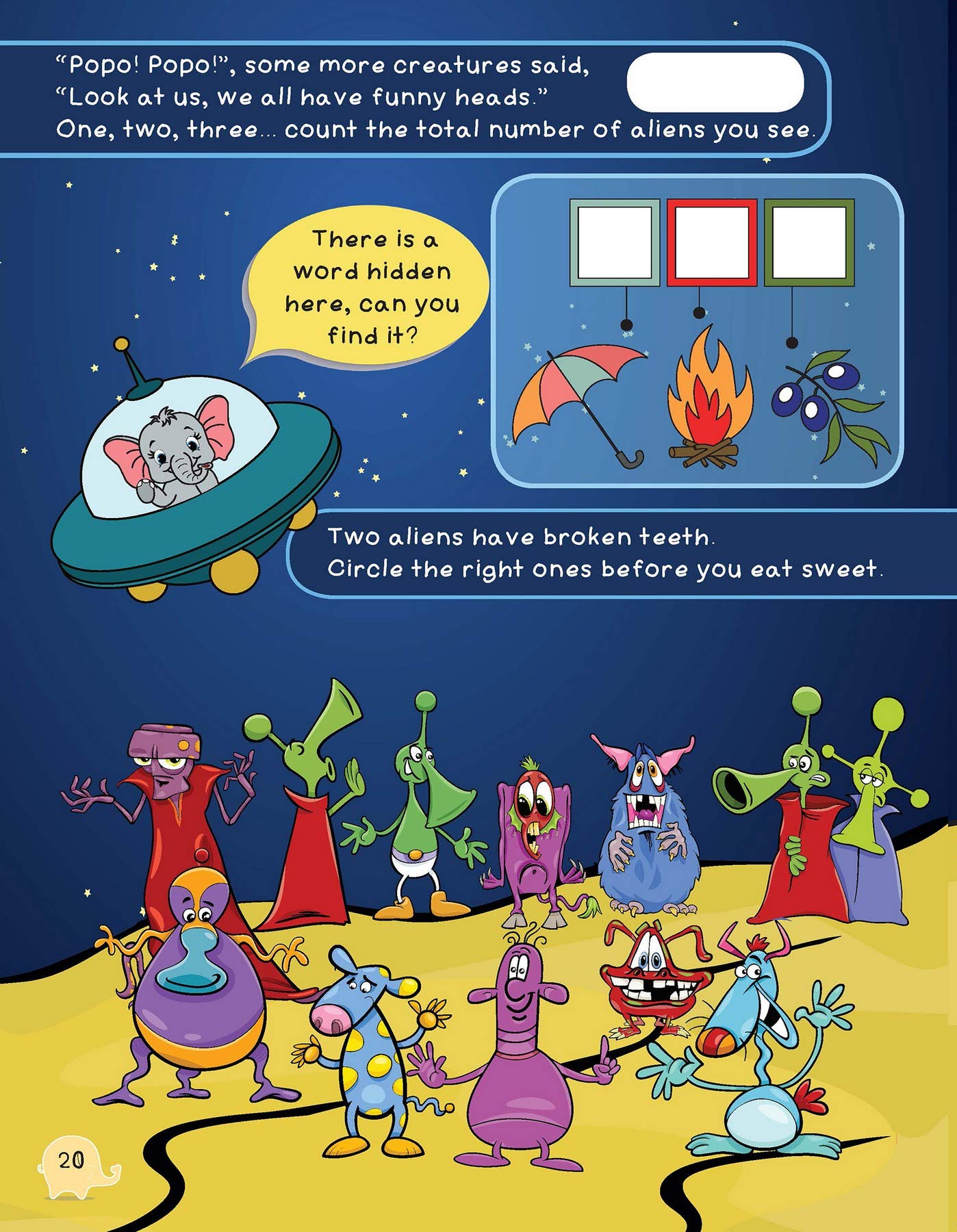 Learning Space and Fun Activity Book