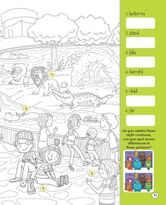 Opposites: Learning Novelty Book for Children & Scenes From Daily Life