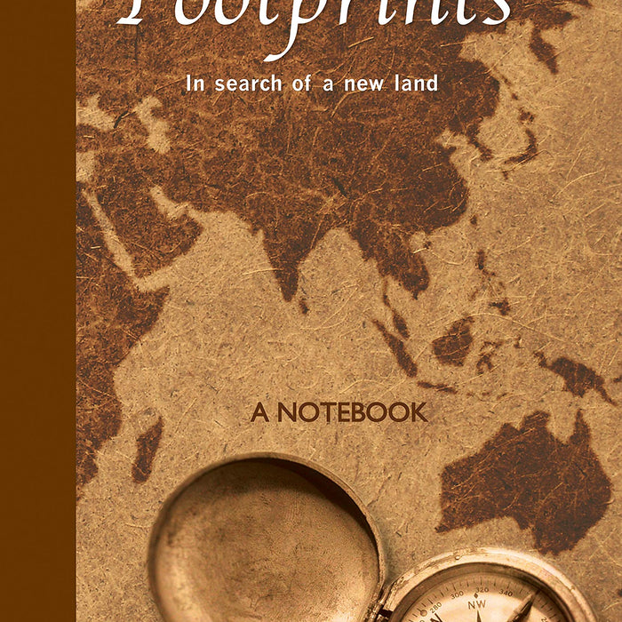 Footprints: In Search Of A New Land (Forever Notebooks)