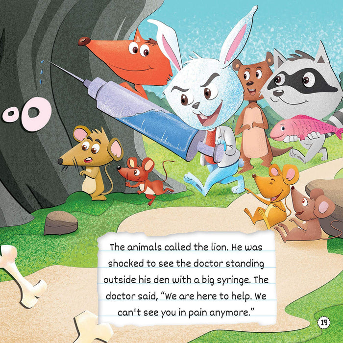 Short Bedtime Story Books for Kids - Aesop's Fables