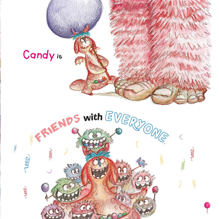 The Candy Dragon: The Illustrated Best English Storytelling Books for Children