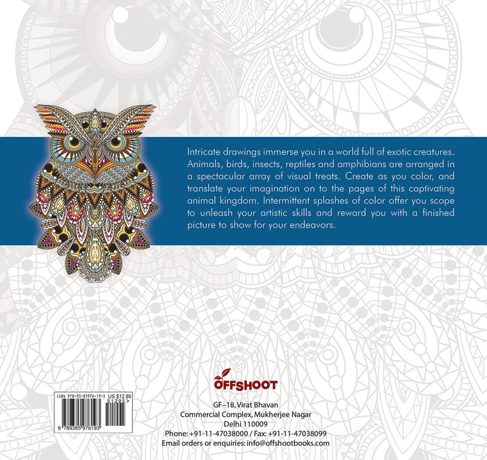 Anomaly Animal-Y (Expressions) : Beautiful Drawings of Animals (illustration Activity Book)