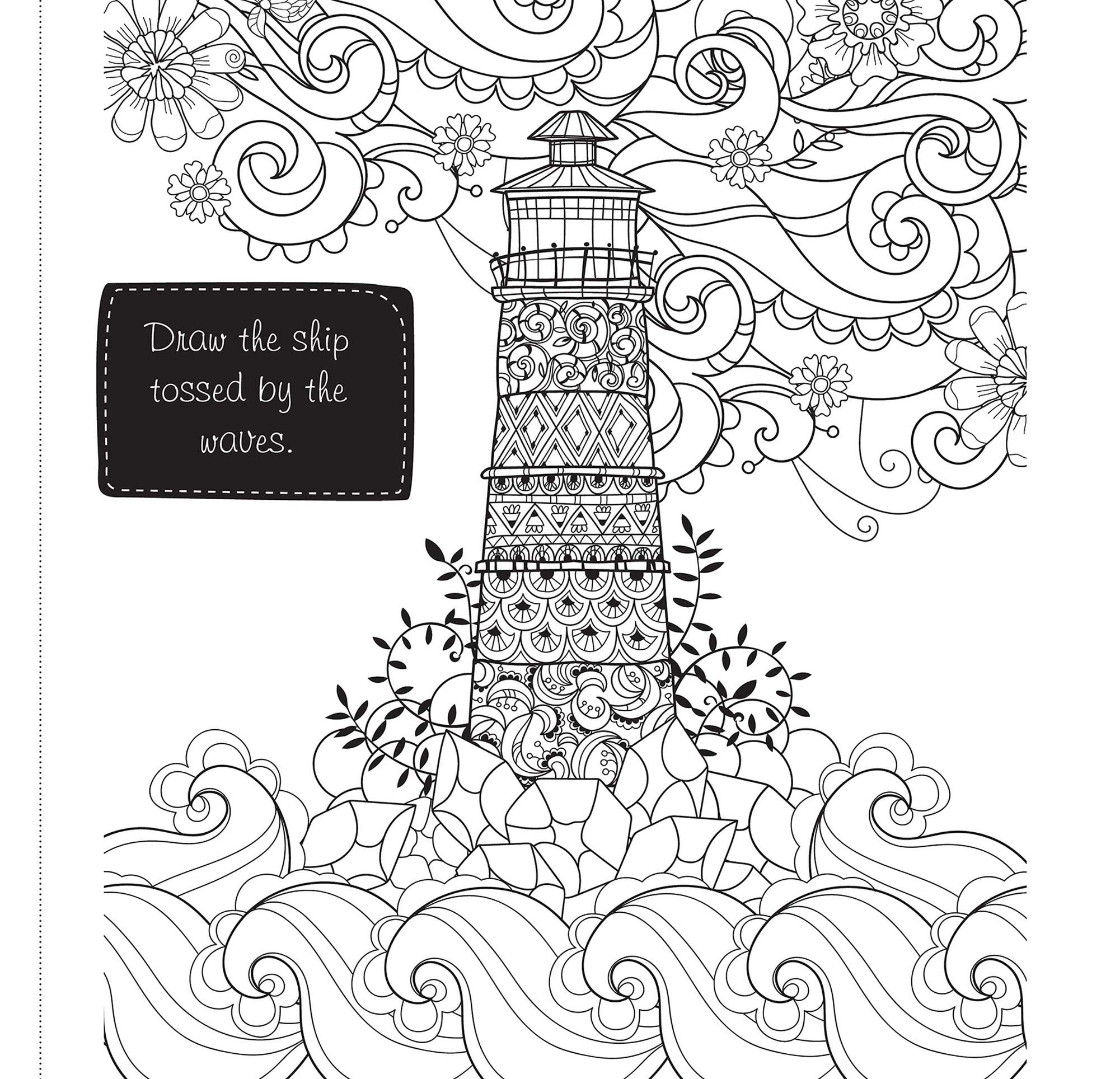 Coloring Activity Book For Kids & Adults